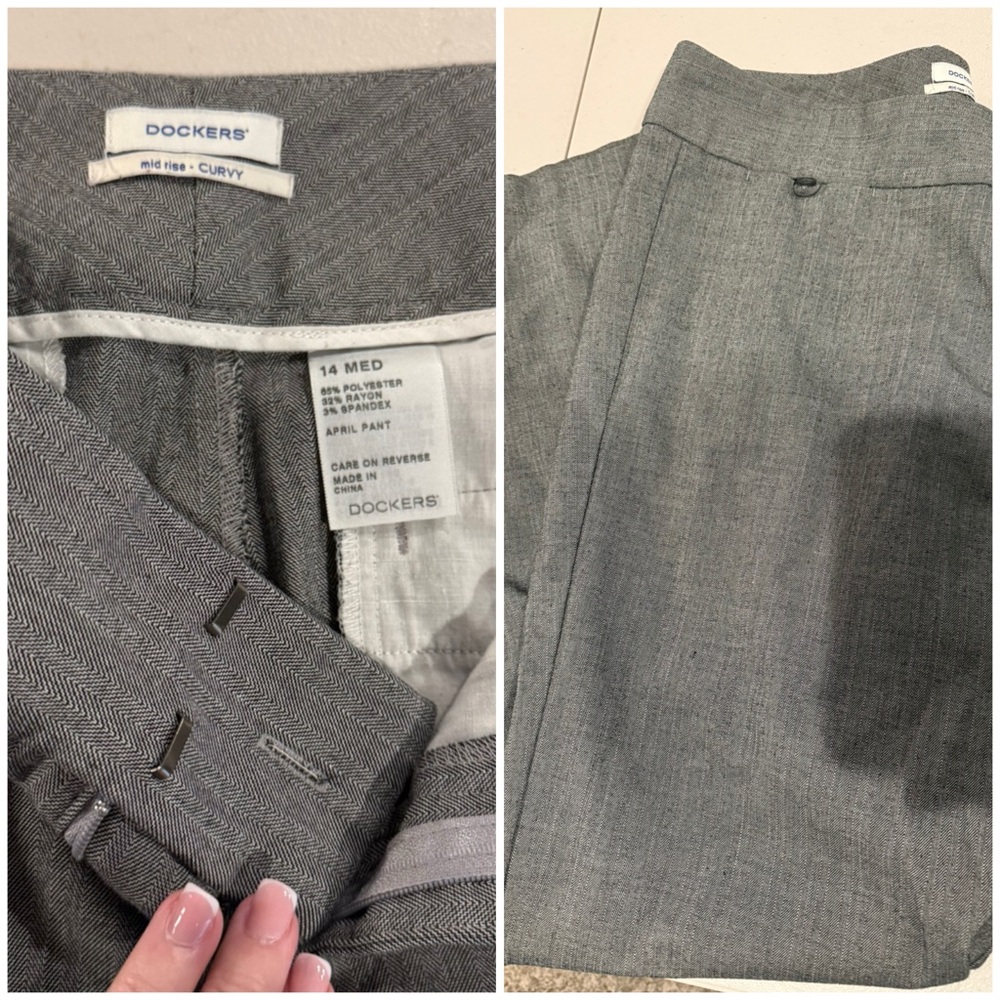 Dockers Women's Gray Trousers